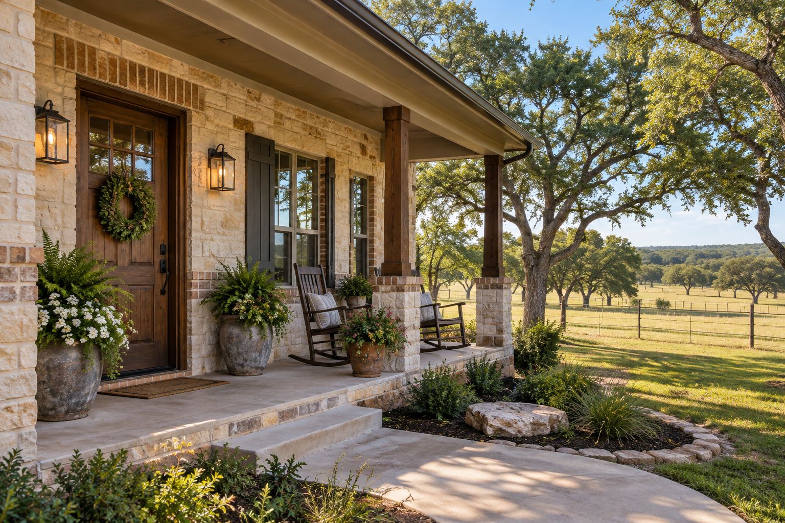 A Fort Worth home, illustrative